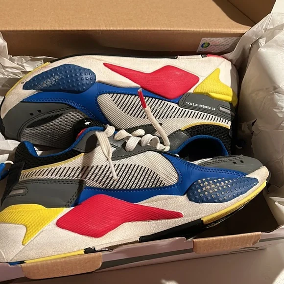 Puma Shoes Puma Rsx Toys Jr Almost New Conditionwith Box Poshmark